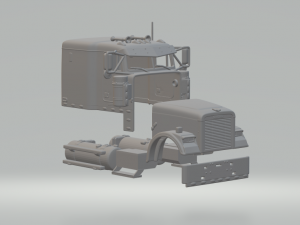 FREIGHTLINER FLC 3D Print Model