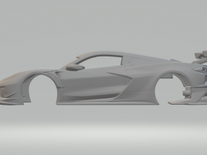 Chevrolet corvette c8 race car Modelo de impresión 3D