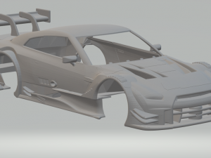 Nissan gtr race car 3D Принт Модель