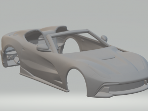 Ferrari F12 TRS 3D Print Model