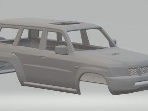 Nissan patrol mk5 2004 Modelo de impresión 3D