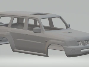 Nissan patrulla mk5 2004 Modelo de impresión 3D