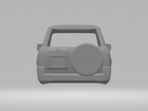 Nissan patrol mk5 2004 3D-printmodel