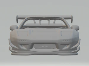 Honda nsx rocket bunny 3D Print Model