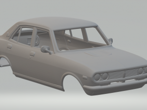 Mazda 616 sedan 1974 body Modelo de impresión 3D