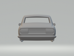 Mazda 616 sedan 1974 body Modelo de impresión 3D
