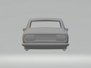 Mazda 616 sed&aacute;n 1974 carrocer&iacute;a Modelo de impresión 3D