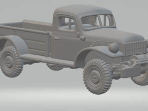 Dodge Power Wagon 1946 3D 打印模型