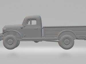 Dodge Power Wagon 1946 3D 打印模型