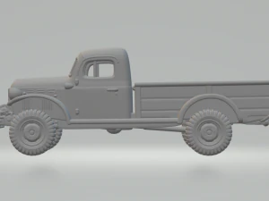 Dodge Power Wagon 1946 3D Print Model