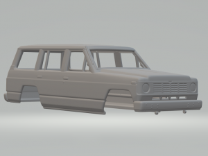 Nissan patrol mk3 wagon Modelo de impresión 3D