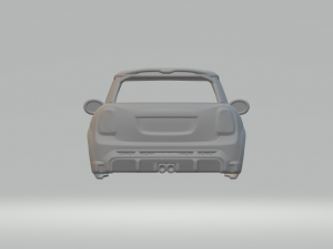 Minicooper jw 3Dプリントモデル