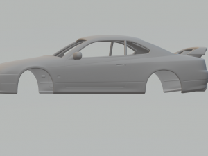Nissan sivia s15 3D-Druckmodell