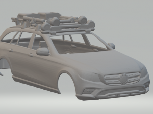 MERCEDES-BENZ E 350 D 4MATIC TERRAIN 3D Print Model
