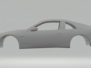 Nissan 300zx mk2 3D 打印模型