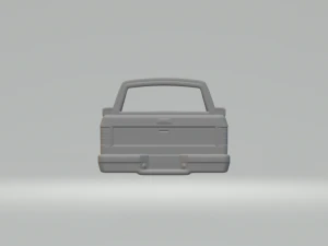 Dodge dakota mk1 3D Print Model