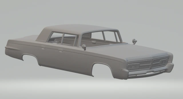 Chrysler imperial crown 65 3D Print Model .c4d .max .obj .3ds .fbx .stl .blend 