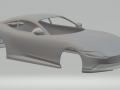 FERRARI ROMA 3Dプリントモデル