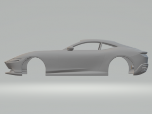 FERRARI ROMA 3D-Druckmodell