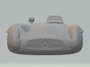 Mercedes - benz 300 slr w196s 55 3D Print Model