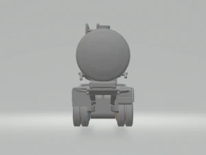 Double trailer tank brazilian 3D Print Model