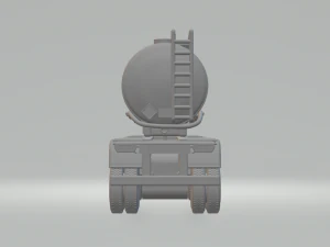 Double trailer tank brazilian 3D Print Model