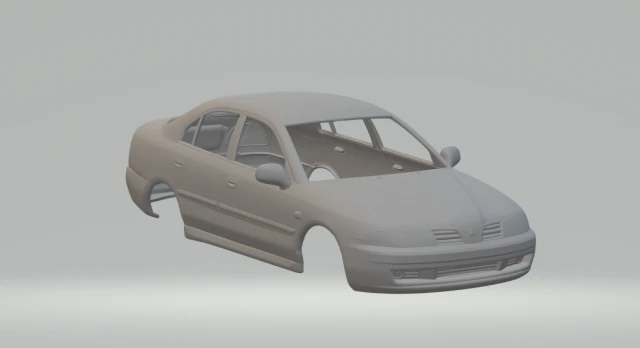 Mitsubishi carisma liftback 3D Print Model .c4d .max .obj .3ds .fbx .stl .blend 