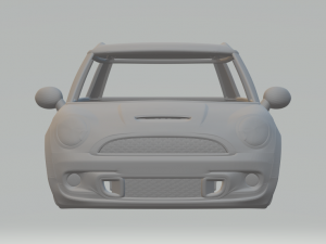 COOPER WORKS CLUBMAN 2011 3D Baskı Modeli