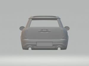 COOPER WORKS CLUBMAN 2011 3D Baskı Modeli