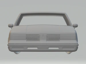 CUTLASS COUPE SUPREME BROUGHAM 1987 3D Print Model