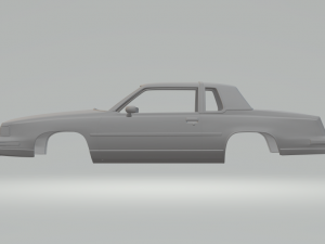 CUTLASS COUPE SUPREME BROUGHAM 1987 Modelo de impresión 3D