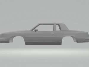 CUTLASS COUPE SUPREME BROUGHAM 1987 3D Print Model
