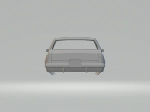CUTLASS COUPE SUPREME BROUGHAM 1987 3D Print Model