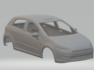 Fiat punto Modelo de impresión 3D