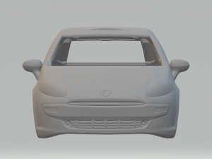 Fiat punto Modelo de impresión 3D