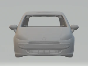 Fiat punto 3D Print Model