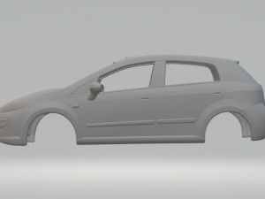 Fiat punto Modelo de impresión 3D