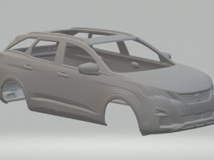 Peugeot 3008 3D Print Model