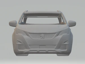 Peugeot 3008 3D Print Model