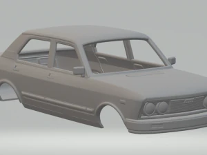 Sedan Fiat 132 Model Cetak 3D