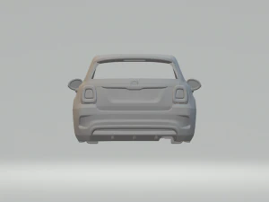Fiat 500 3D Print Model