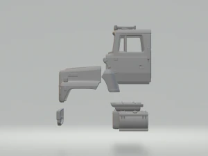 LN8000 cabin 3D Print Model