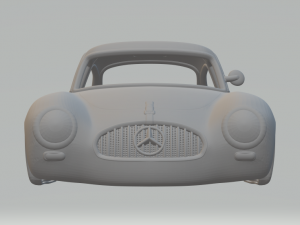 Mercedes-Benz SL-class Mk1 1952 3D 打印模型