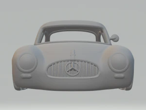 Mercedes-Benz SL-class Mk1 1952 3D Print Model