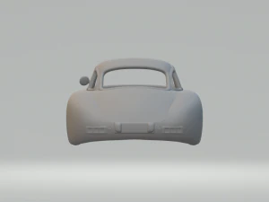Mercedes-Benz SL-class Mk1 1952 3D Print Model