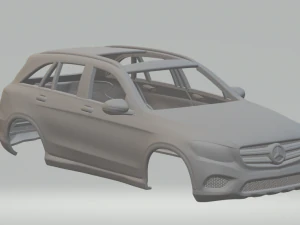 Mercedes Benz GLC 2016 3D Druckmodell