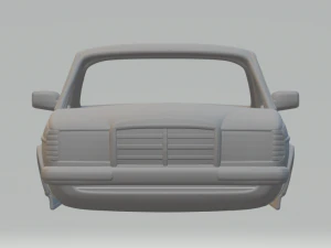 Mercedes benz e coupe 3D Print Model