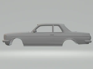 Mercedes benz e coupe 3D Print Model