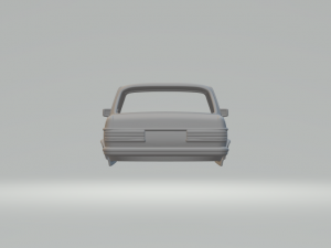 Mercedes benz e coupe 3D प्रिंट मॉडल