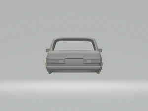 Mercedes benz e coupe 3D Print Model